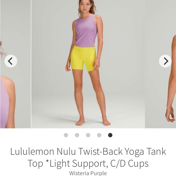 Lululemon Nulu Twist Back Yoga Tank - Picture 7 of 7